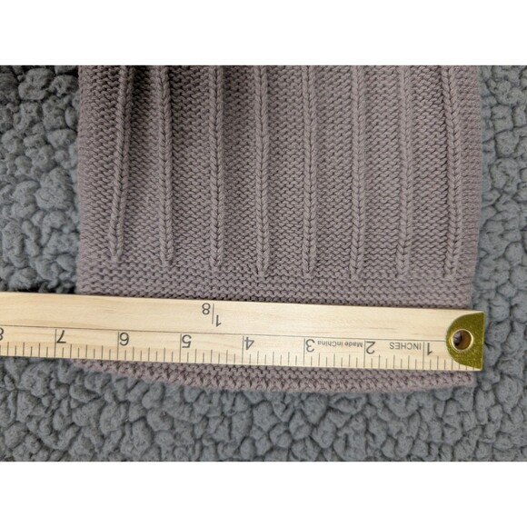 Ruff Hewn Cardigan Sweater XL Brown Womens Bell Sleeve Large Button 100% Cotton - Picture 9 of 11